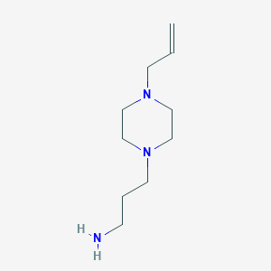 B3358377 3-[4-(Prop-2-EN-1-YL)piperazin-1-YL]propan-1-amine CAS No. 79511-48-1