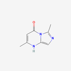 2,6-dimethylimidazo[1,5-a]pyrimidin-4(1H)-one