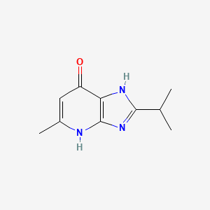 5-Methyl-2-(propan-2-yl)-1,4-dihydro-7H-imidazo[4,5-b]pyridin-7-one