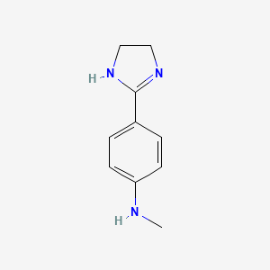 4-(4,5-Dihydro-1H-imidazol-2-yl)-N-methylaniline