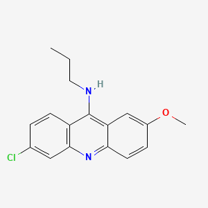 9-Acridinamine, 6-chloro-2-methoxy-N-propyl-