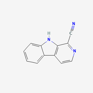 9H-Pyrido[3,4-b]indole-1-carbonitrile