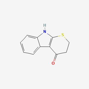 2,3-Dihydrothiopyrano[2,3-b]indol-4(9H)-one
