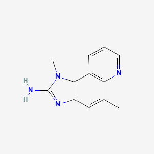 1H-Imidazo(4,5-f)quinolin-2-amine, 1,5-dimethyl-