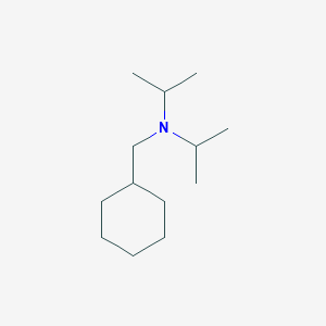 N-(Cyclohexylmethyl)-N-(propan-2-yl)propan-2-amine