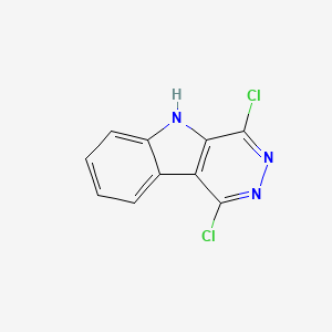 1,4-Dichloro-5H-pyridazino[4,5-B]indole