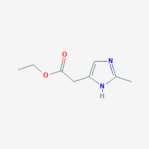 ethyl 2-(2-methyl-1H-imidazol-4-yl)acetate