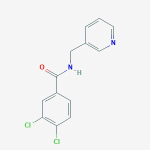 molecular formula C13H10Cl2N2O B335861 3,4-dichloro-N-(pyridin-3-ylmethyl)benzamide 