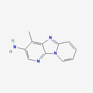 Dipyrido(1,2-a:3',2'-d)imidazole, 3-amino-4-methyl-