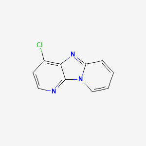 Dipyrido(1,2-a:3',2'-d)imidazole, 4-chloro-