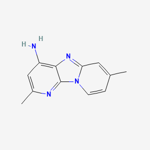 Dipyrido(1,2-a:3',2'-d)imidazole, 4-amino-2,7-dimethyl-
