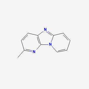 Dipyrido(1,2-a:3',2'-d)imidazole, 2-methyl-