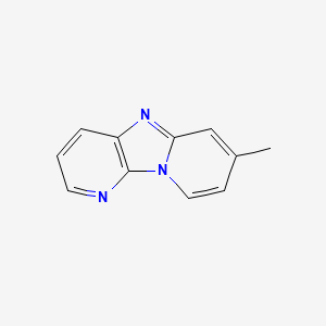 Dipyrido(1,2-a:3',2'-d)imidazole, 7-methyl-