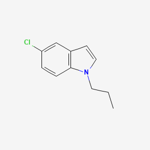 molecular formula C11H12ClN B3358785 5-Chloro-1-propyl-1H-indole CAS No. 820210-24-0