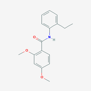 molecular formula C17H19NO3 B335881 N-(2-ethylphenyl)-2,4-dimethoxybenzamide 