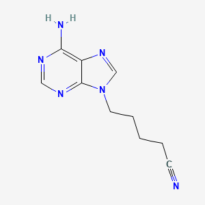5-(6-Amino-9H-purin-9-yl)pentanenitrile
