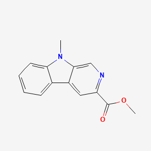 Methyl 9-methyl-9H-beta-carboline-3-carboxylate