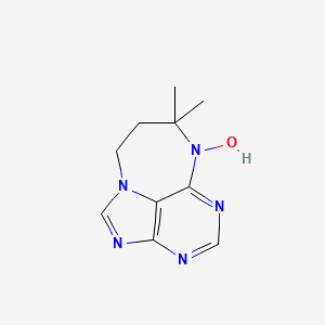 molecular formula C10H13N5O B3358891 Agn-PC-007gmw CAS No. 827584-71-4