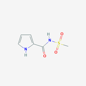 N-(Methanesulfonyl)-1H-pyrrole-2-carboxamide