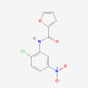 molecular formula C11H7ClN2O4 B335894 N-(2-chloro-5-nitrophenyl)furan-2-carboxamide 
