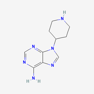 9H-Purin-6-amine, 9-(4-piperidinyl)-