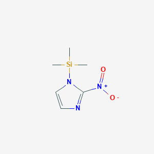 molecular formula C6H11N3O2Si B3358970 1-(三甲基甲硅烷基)-2-硝基咪唑 CAS No. 83107-48-6