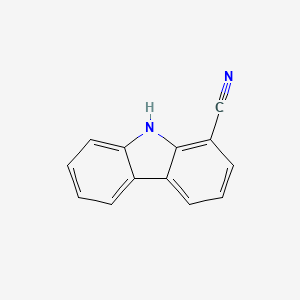 molecular formula C13H8N2 B3359045 9H-Carbazole-1-carbonitrile CAS No. 83415-88-7