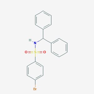 molecular formula C19H16BrNO2S B335905 N-benzhydryl-4-bromobenzenesulfonamide 