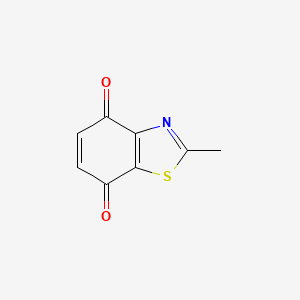 4,7-Benzothiazoledione, 2-methyl-