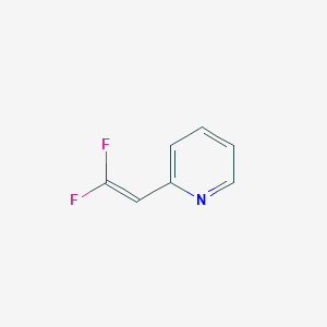 molecular formula C7H5F2N B033592 2-(2,2-Difluorovinyl)pyridine CAS No. 108615-85-6
