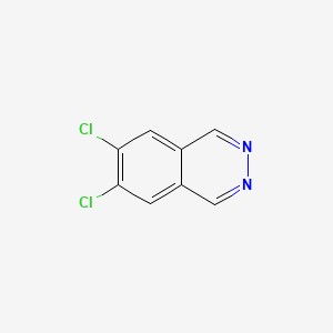 molecular formula C8H4Cl2N2 B3359256 6,7-二氯酞嗪 CAS No. 847946-04-7