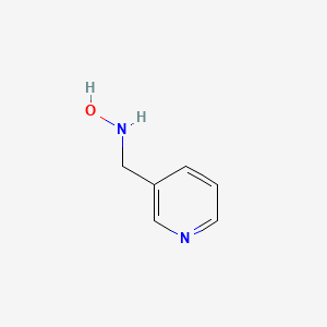 molecular formula C6H8N2O B3359377 3-Pyridinemethanamine, N-hydroxy- CAS No. 851287-13-3