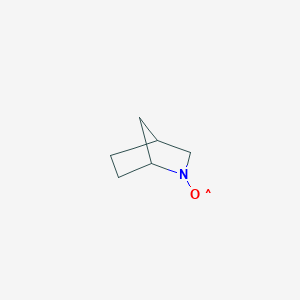 molecular formula C6H10NO B3359446 2-Azabicyclo(2.2.1)heptane, 2-hydroxy- CAS No. 85689-01-6
