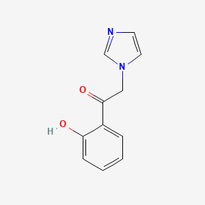 Ethanone, 1-(2-hydroxyphenyl)-2-(1H-imidazol-1-yl)-