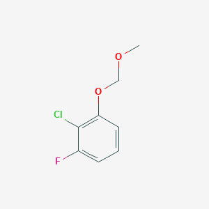 2-Chloro-1-fluoro-3-(methoxymethoxy)benzene
