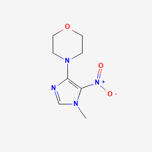 4-(1-Methyl-5-nitroimidazol-4-yl)morpholine