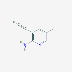 3-Ethynyl-5-methylpyridin-2-amine