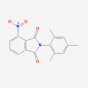 molecular formula C17H14N2O4 B335961 4-nitro-2-mesityl-1H-isoindole-1,3(2H)-dione 
