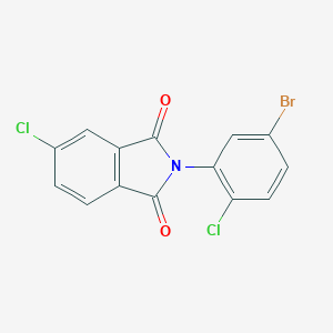 molecular formula C14H6BrCl2NO2 B335965 2-(5-bromo-2-chlorophenyl)-5-chloro-1H-isoindole-1,3(2H)-dione 