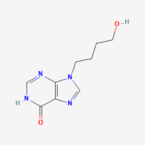 9-(4-hydroxybutyl)-3H-purin-6-one