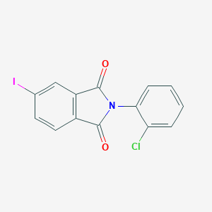 molecular formula C14H7ClINO2 B335967 2-(2-chlorophenyl)-5-iodo-1H-isoindole-1,3(2H)-dione 
