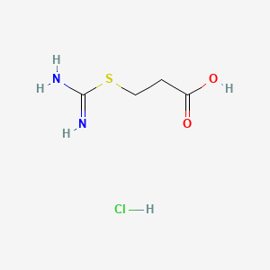 B3359673 3-(Amidinothio)propionic acid hydrochloride CAS No. 871-62-5