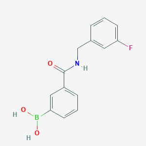 3-(3-Fluorobenzylcarbamoyl)phenylboronic acid