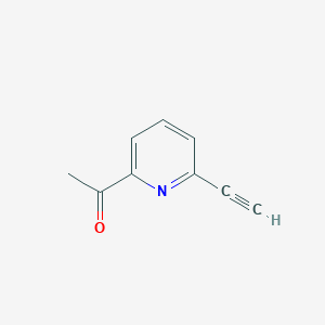 1-(6-Ethynyl-pyridin-2-yl)-ethanone