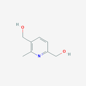 molecular formula C8H11NO2 B3359768 2,5-Pyridinedimethanol, 6-methyl- CAS No. 87511-98-6
