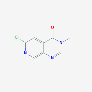 6-Chloro-3-methylpyrido[3,4-d]pyrimidin-4(3H)-one