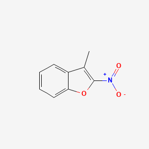 Benzofuran, 3-methyl-2-nitro-