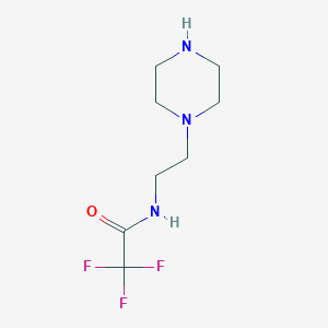 2,2,2-Trifluoro-N-[2-(piperazin-1-yl)ethyl]acetamide
