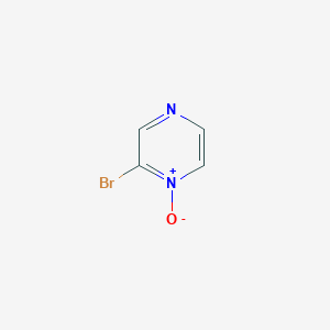 Pyrazine, bromo-, 1-oxide