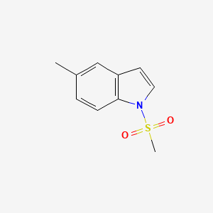 1H-Indole, 5-methyl-1-(methylsulfonyl)-